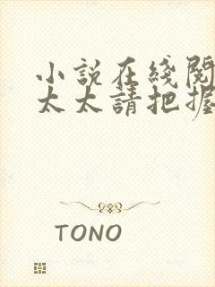 小说在线阅读傅太太请把握好尺度封面