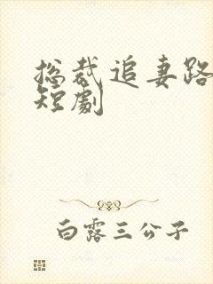 总裁追妻路漫漫短剧