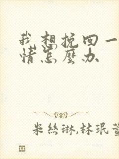 我想挽回一段感情怎么办封面