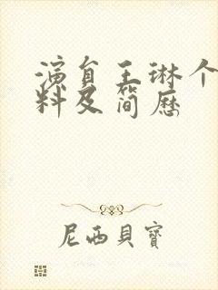 演员王琳个人资料及简历