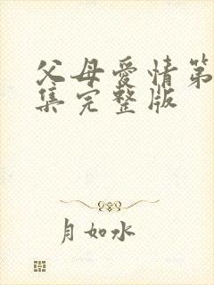 父母爱情第十七集完整版