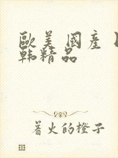 欧美 国产 日韩精品