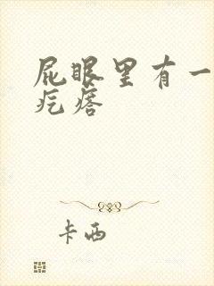 屁眼里有一个硬疙瘩封面