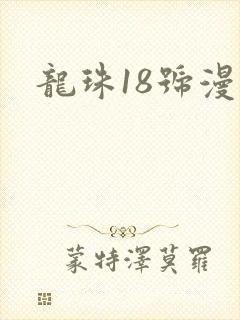 龙珠18号漫画封面