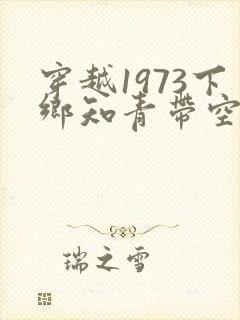 穿越1973下乡知青带空间短剧