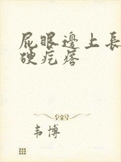 屁眼边上长了个硬疙瘩