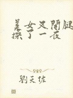 美女叉开腿让我操了一夜封面