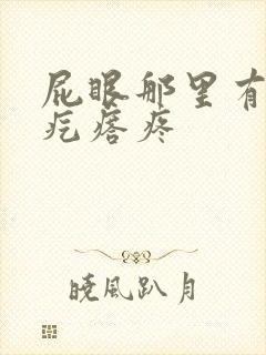 屁眼那里有个硬疙瘩疼