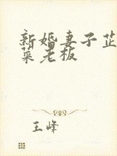 新婚妻子芷珊和菜老板