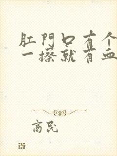 肛门口有个肉球一擦就有血封面