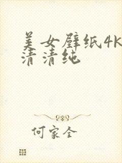 美女壁纸4k高清清纯封面