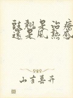 豉翘是治疗风寒还是风热感冒