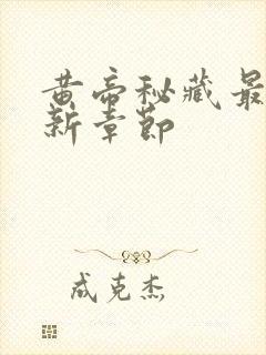 黄帝秘藏最新更新章节