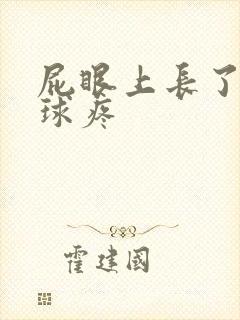 屁眼上长了个肉球疼