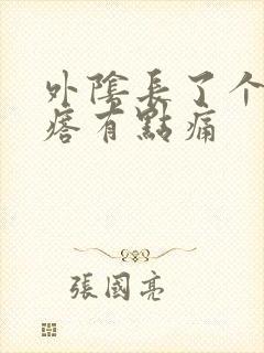 外阴长了个大疙瘩有点痛封面