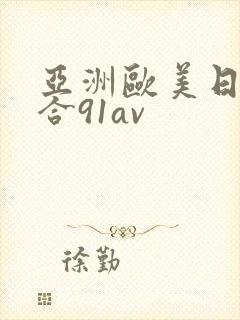 亚洲欧美日韩综合91av
