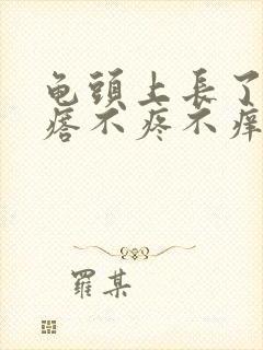 龟头上长了小疙瘩不疼不痒封面