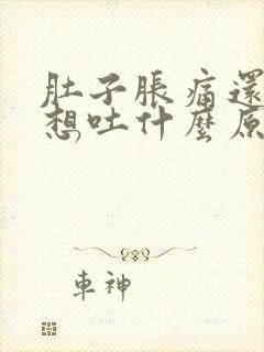 肚子胀痛还恶心想吐什么原因引起的