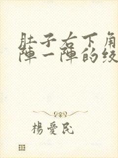 肚子右下角痛一阵一阵的绞痛