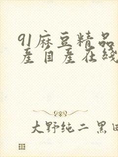 91麻豆精品国产自产在线观看