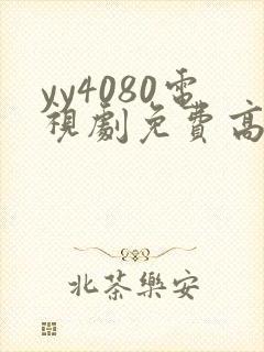 yy4080电视剧免费高清在线