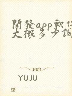 开发app软件大概多少钱