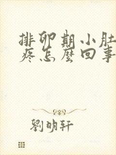 排卵期小肚子胀疼怎么回事