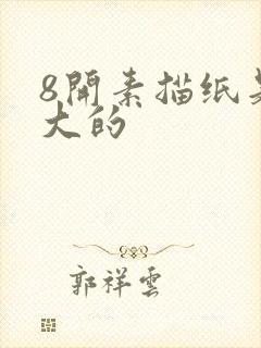 8开素描纸是多大的