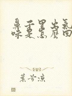 鼻子里出气有臭味是怎么回事