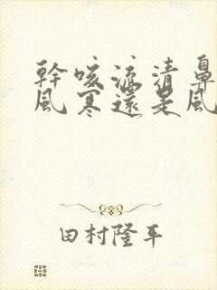 干咳流清鼻涕是风寒还是风热