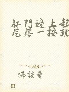 肛门边上起了个疙瘩一按就疼封面