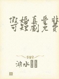 假婚真爱非她不可短剧免费观看全集