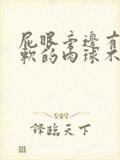 屁眼旁边有个软软的肉球不疼