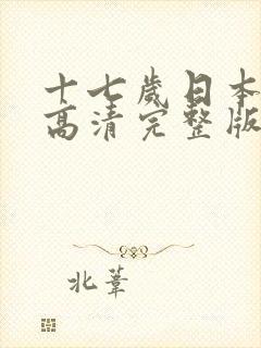 十七岁日本免费高清完整版