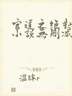 官道之绝对权力小说无删减