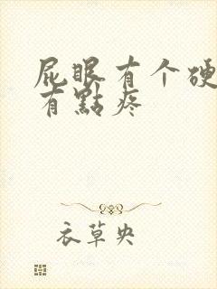 屁眼有个硬疙瘩有点疼封面