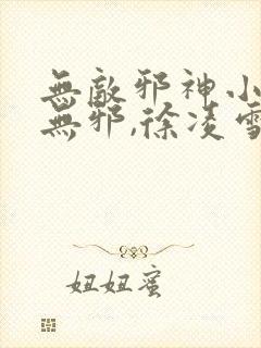 无敌邪神小说柳无邪,徐凌雪 小说封面