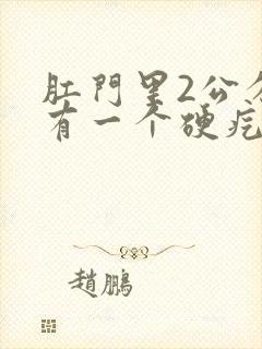 肛门里2公分处有一个硬疙瘩