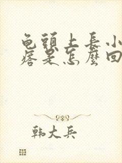 龟头上长小红疙瘩是怎么回事