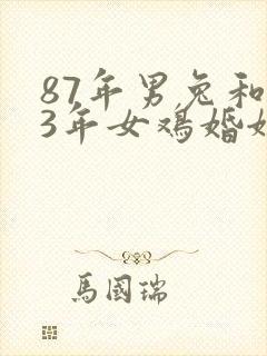 87年男兔和93年女鸡婚姻相配吗