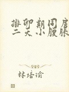 排卵期同房完第二天小腹胀痛封面