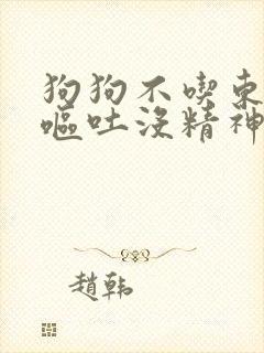 狗狗不吃东西还呕吐没精神怎么办