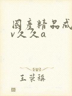 国产精品成人av久久a封面