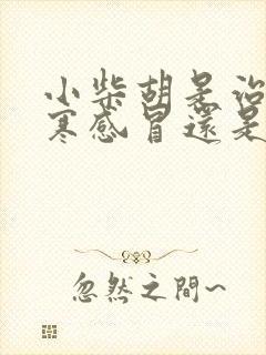 小柴胡是治疗风寒感冒还是风热感冒