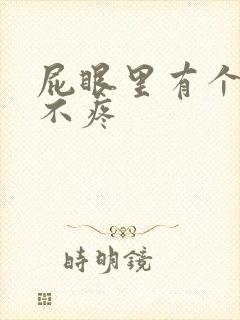 屁眼里有个肉球不疼