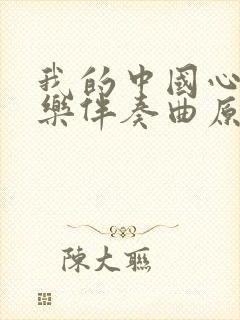 我的中国心纯音乐伴奏曲原版封面