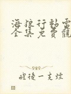 海狼行动电视剧全集免费观看