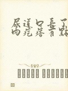 尿道口长了个小肉疙瘩有点刺痛