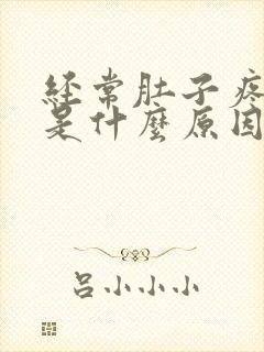 经常肚子疼呕吐是什么原因