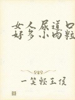 女人尿道口长了好多小肉粒封面